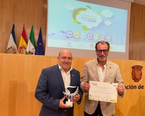 El alcalde de Cieza recoge el premio ‘Soluciones basadas en la Naturaleza’ de la Red Española de Ciudades por el Clima