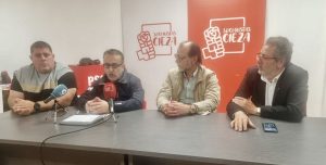 El PSOE de Cieza se reúne con los representantes agrícolas para informarles y mostrarles su apoyo ante el inicio de la campaña de recolección